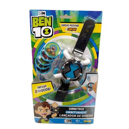 Lançador de Discos - Ben 10 - Omnitrix Omnitunado - Sunny