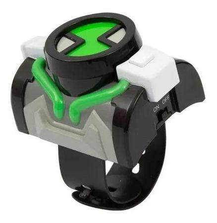 Ben 10 Relogio - Omnitrix Omni-Strike 10 Aliens Com Luz E Som