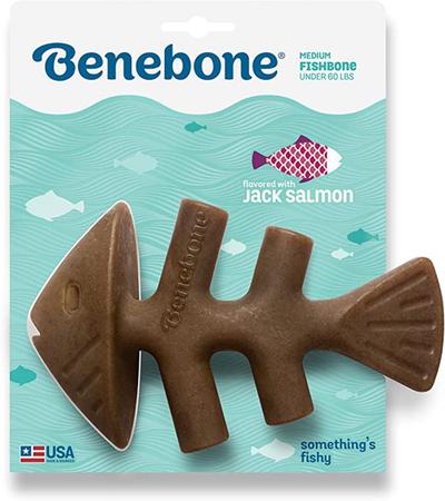 Imagem de Benebone Mordedor Para Cães Fishbone Brinquedo Nylon M