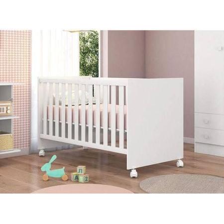 Imagem de Berço Mini Cama Americano Doce Sonho 1344 Branco 2v - Qmovi