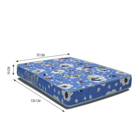 Imagem de Berço Mini Cama Classic Pés Amadeirado com Colchão D18 - Reller Móveis