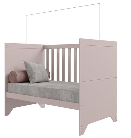 Imagem de Berço Mini Cama Maya Rose Móveis Canaã