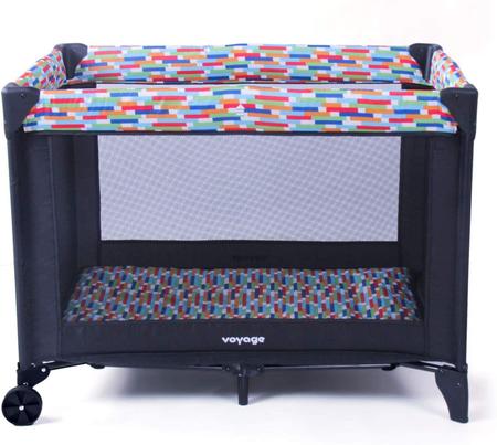 Berço Sleep Colorê 0 Meses a 10Kg com Mosquiteiro 2 Alturas - Voyage - Dorel Imagem de Berço Sleep Colorê 0 Meses a 10Kg com Mosquiteiro 2 Alturas - Voyage