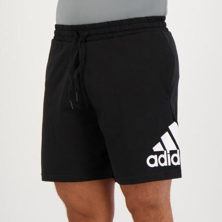 Bermuda adidas outlet preta e branca