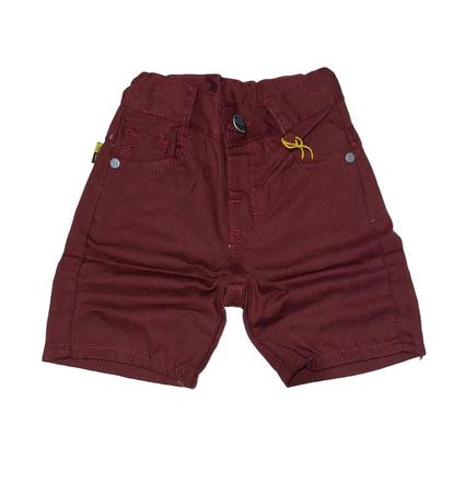 Bermuda brim infantil 2025