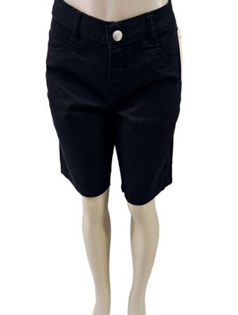 Bermuda feminina de brim sales