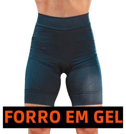 Imagem de Bermuda de Ciclismo Feminina Way com Bolso e Forro de Gel