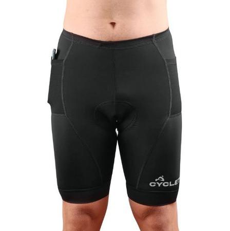 Imagem de Bermuda de ciclismo masculina com bolso cycle7 endurance gel