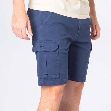 Bermuda De Sarja Masculina Cargo Lisa Casual Com Bolsos - Zafina Imagem de Bermuda De Sarja Masculina Cargo Lisa Casual Com Bolsos