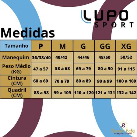 Imagem de Bermuda Feminina Lupo Sport Academia Original Seamless Dry 