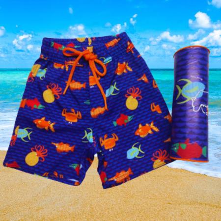 Moda praia infantil best sale menino