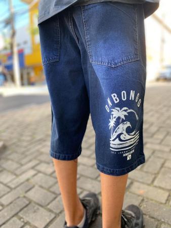 Bermuda hotsell jeans estampada