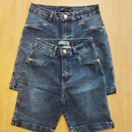 Bermuda jeans feminina 42 2025