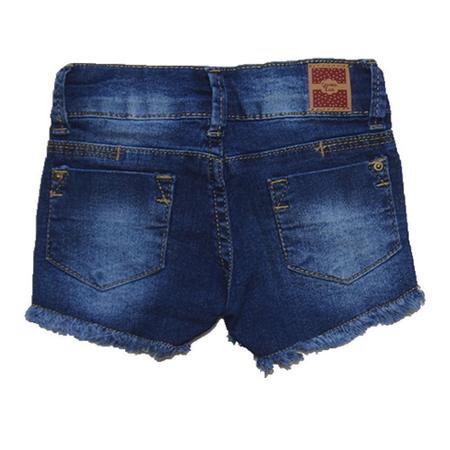 Bermuda jeans best sale menina