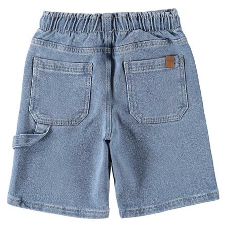 Bermuda jeans infantil com elastico cheap na cintura