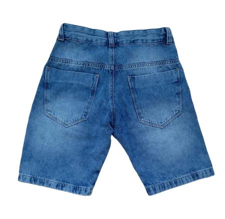 Bermuda jeans cheap masculina juvenil