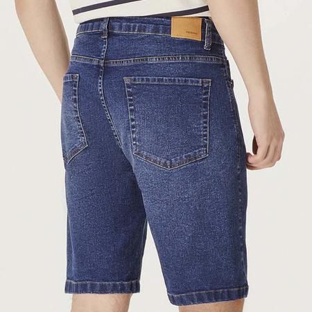 Bermuda Jeans Masculina Slim com Elastano Hering H4HK Bermuda