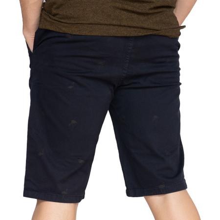 Bermuda jeans estampada masculina 2025