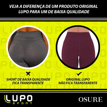 Imagem de Bermuda Lupo Original Feminino Ciclismo Legging Para Corrida Academia Treino Fitness Malhação 71311