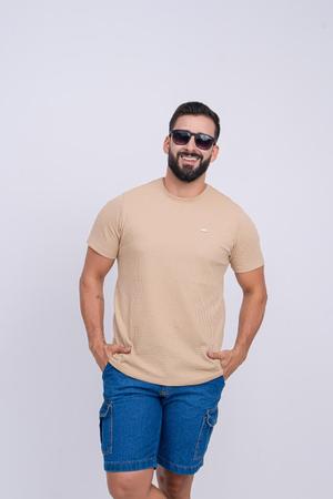 Imagem de Bermuda masculina cargo jeans 100%