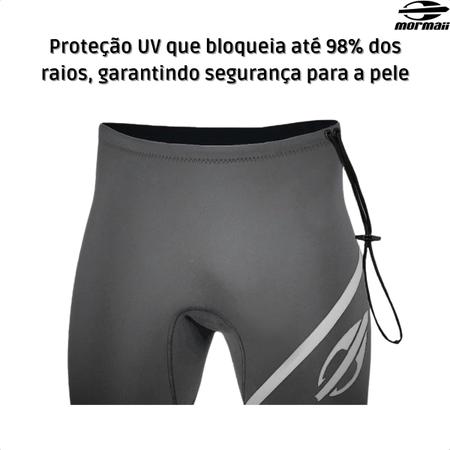 Imagem de Bermuda Neoprene Mormaii Flexxxa Pro Uvsuit 5a 1mm Esportiva