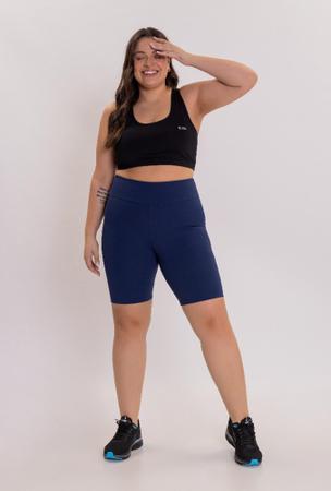 Imagem de Bermuda Plus Size Marinho - RF24270521