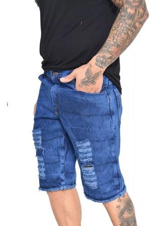 Short jeans hotsell para homem