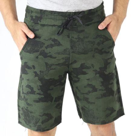 Short moletom hotsell masculino camuflado