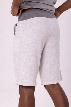 Imagem de Bermudas shorts calção Moletom Masculino com elastico bolso lateral