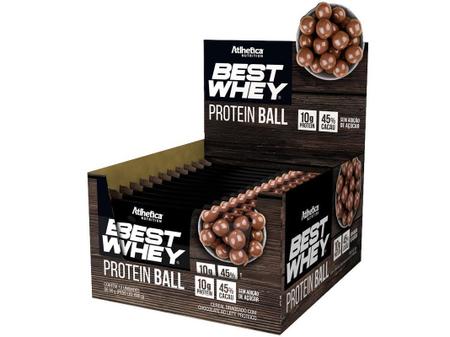 Imagem de Best Whey Protein Ball - 12 Unid - Chocolate - Atlhetica