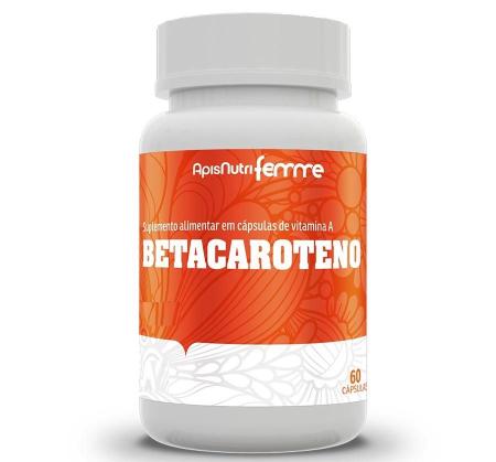 Imagem de Betacaroteno (60 caps) - Apisnutri