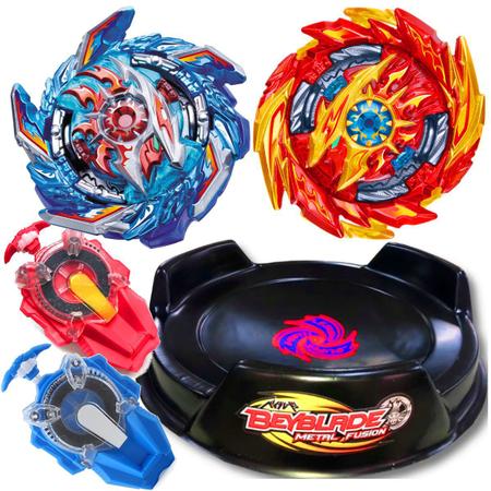 Imagem de Beyblade B-159 Hyperion - B-160 Helios - Sparking Flame