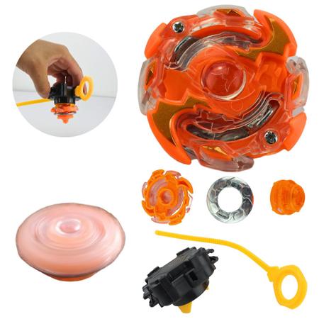 Conjunto Beyblade Com Lançador Alta Qualidade