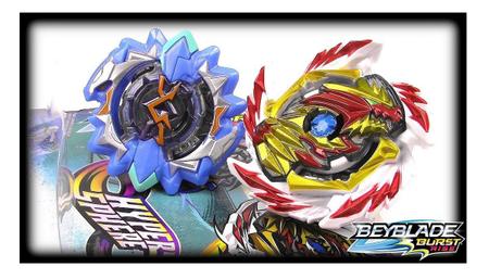 Kit 3 Beyblade Burst Elemento X + 2 Lançador C/ Suporte Grip