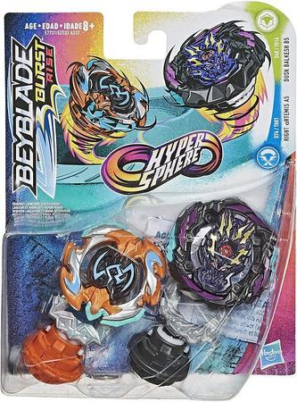 Kit 3 Beyblade Burst Slingshock Elemento X Hasbro + Lançador C/ Suporte  Grip - Tornado Gyro - Pião de Batalha - Magazine Luiza