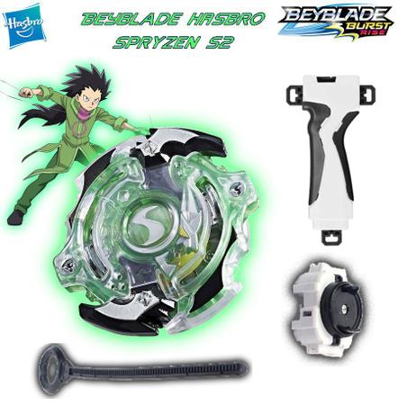 Kit 3 Beyblade Burst Slingshock Elemento X Hasbro + Lançador C/ Suporte  Grip - Tornado Gyro - Pião de Batalha - Magazine Luiza