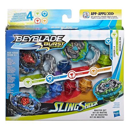 Jogo Pião Beyblade Burst Series - Kit Completo de Batalha com Arena Pro -  F2292 - Hasbro, Branco