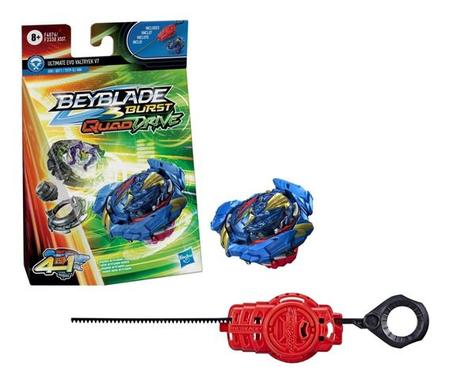 Beyblade Quad Drive Salvage Valtryek - Lançador - Hasbro - Pião de Batalha  e Acessórios - Magazine Luiza