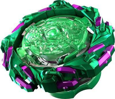 Beyblade C/ Lançador Burst QuadStrike Pião Chain Kerbeus K8