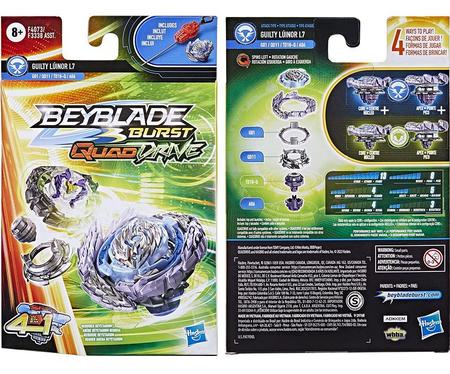 Pião Beyblade Quad Drive Starter Hasbro - F3338