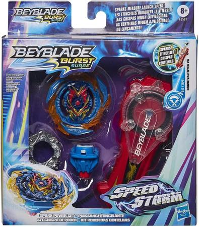 Beyblade Burst Surge Speedstorm Kit Poder das Centelhas -- Kit de