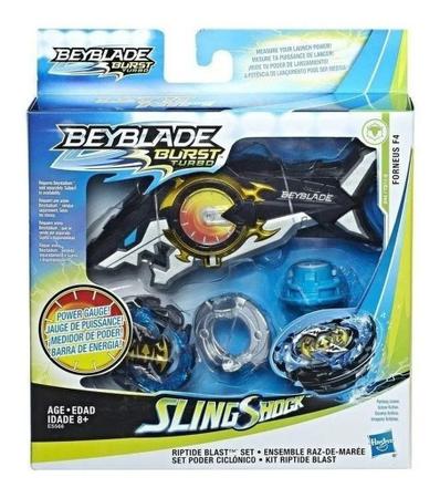 Beyblade Burst Turbo - Com Lançador Oceanus - Hasbro E5566 - Pião de  Batalha e Acessórios - Magazine Luiza