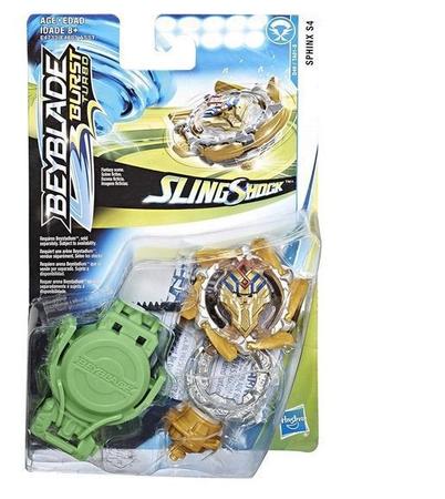 Beyblade Burst Turbo SlingShock Salamander S4 Hasbro E4603 - Pião de  Batalha e Acessórios - Magazine Luiza