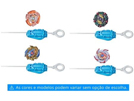 Lançador e Pião de Batalha Beyblade Speedstorm Iniciante - Demise