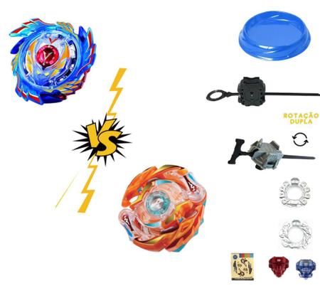 Beyblade Burst Valtryek Bey Blade Led Pegasus 2 Lançador Beyblad - Tornado  Gyro e Lianfa Toys - Pião de Batalha e Acessórios - Magazine Luiza