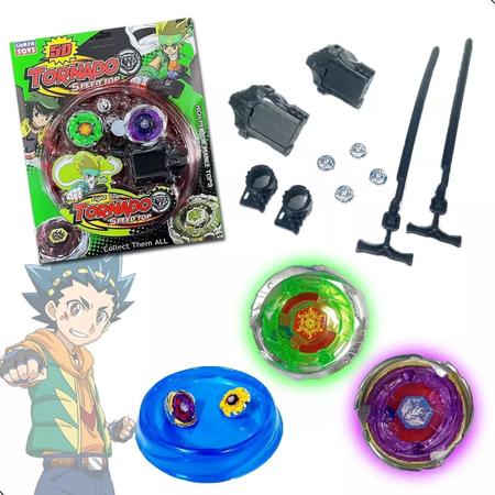 Imagem de Beyblade Metal Blay Blade Metal Tornado Led Super Pegasus Cor Sortida Brinquedo