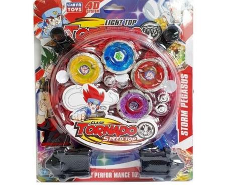 Beyblade Burst Valtryek Bey Blade Led Pegasus 2 Lançador Beyblad - Tornado  Gyro e Lianfa Toys - Pião de Batalha e Acessórios - Magazine Luiza