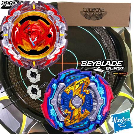 Jogo Pião Beyblade Pro, Kit com Pião e Lançador Perfect Phoenix