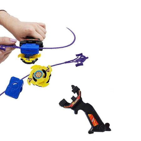 Pião Lançador Beyblade Top Cyclone