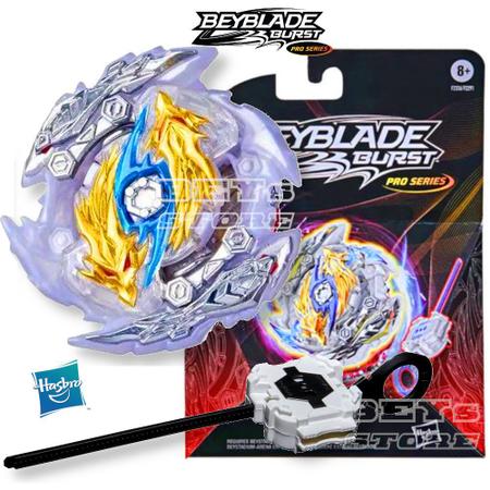 Pião com Lançador Beyblade Burst Pro Series Kit Inicial de Batalha - Rage  Lúinor - F7800 - Hasbro